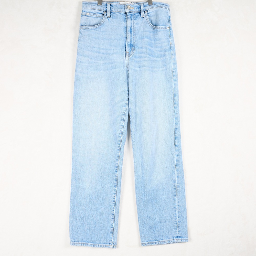 SLVRLAKE Straight Leg Jeans‎ Women 30 Light Blue High Rise Premium Denim